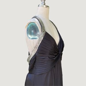 NWT BCBGMAXAZRIA Black Halter Dress